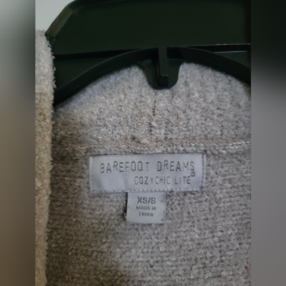 Barefoot Dreams Soft Gray Cardigan Sweater - Picture 4 of 6
